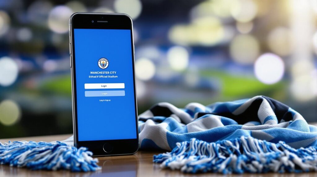 manchester city account access